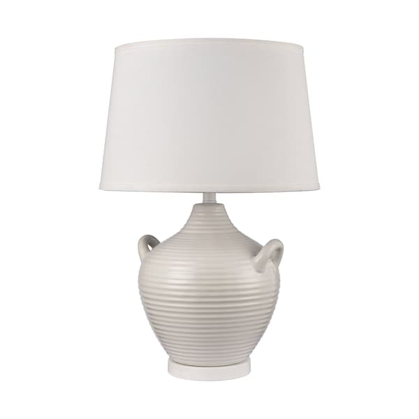 Oxford 25'' High 1-Light Table Lamp, White